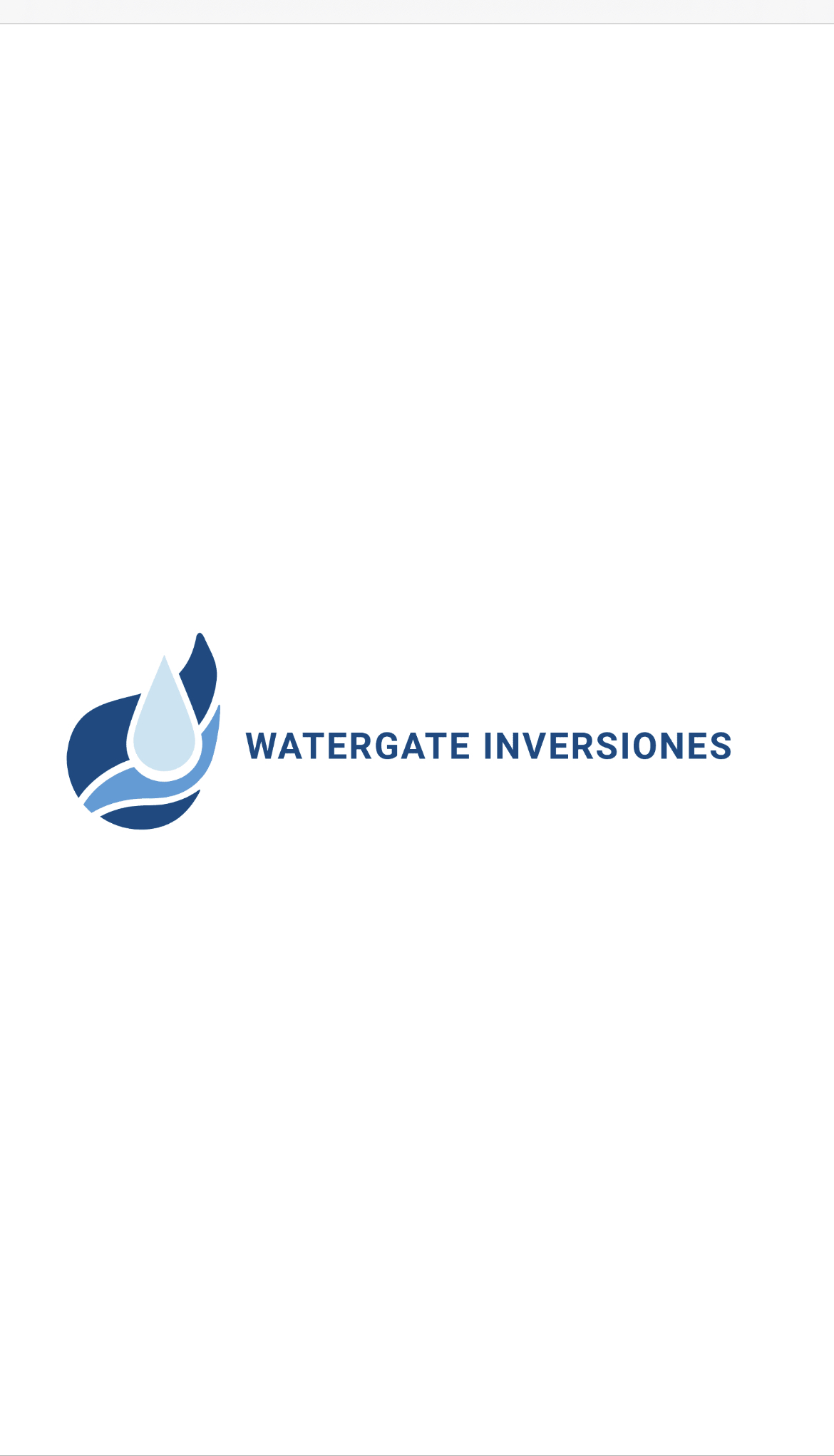 WATERGATE INVERSIONES